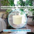 thumbnail image 7 of HQRP 2-pack Humidifier Wick Filter for Holmes HWF65 / HWF65CS (C) / HWF65P Replacement, 7 of 7