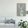 thumbnail image 3 of Trademark Fine Art 'Solitary Deer II' Canvas Art by Jennifer Goldberger, 3 of 4