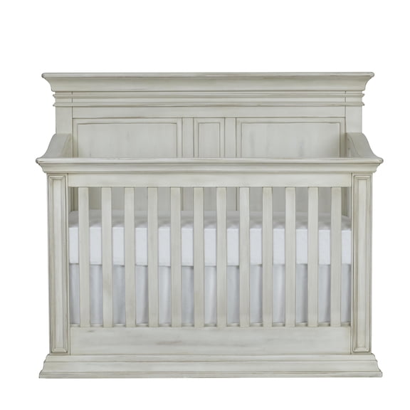 Baby Cache Vienna 4-in-1 Convertible Crib Antique White