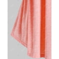 thumbnail image 4 of Más el tamaño de encaje Insertar Peplum camiseta Rosegal Camisetas tallas grandes, 4 of 5
