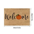thumbnail image 3 of Bjutir Fall Door Mat Decoration 1 Pcs Welcome Door Mat Pumpkin Floor Mat Seasonal Thanksgiving Indoor Outdoor Entrance Mat Decor Floor Mat, 3 of 6