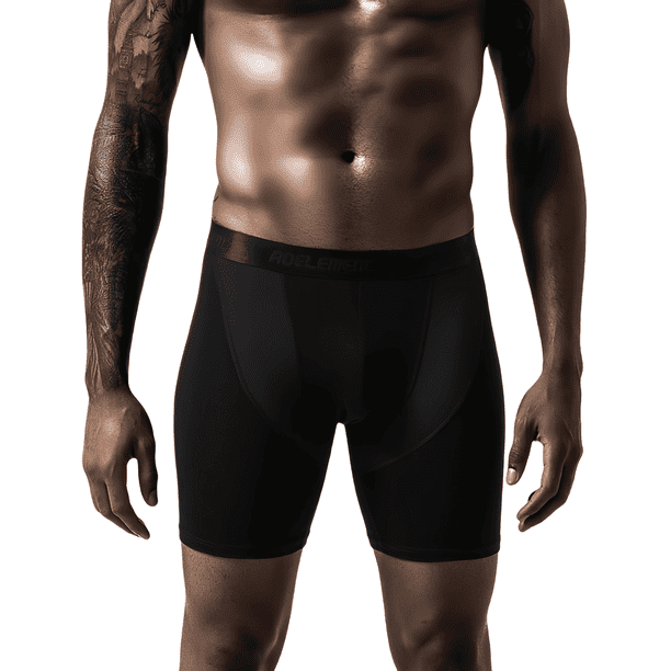 Calzoncillos de Malla Slim Fit para Hombre, Negro, Paquete de 2