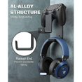 thumbnail image 3 of Controller Wall Mount, Wall Mount for All Universal Headsets, Dua, Headphone Holder, Game Controller Holder, 3 of 5