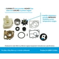 thumbnail image 2 of Quicksilver 8M0122064 Water Pump Repair Kit for Select Mercury 8-20hp 4-Stroke Outboards, 2 of 2