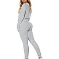 thumbnail image 3 of Aofany Hoodie Tracksuit for Women Casual Sweatsuit 2Pcs Jogger Set Activewear Outfits with Pockets, 3 of 4