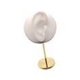 thumbnail image 2 of Milaget Earring Display Rack, Jewelry Organizer, Mannequin Stand, Silicone Ear Mannequin White right, 2 of 9
