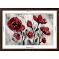 thumbnail image 5 of Art.com Floral Simplicity Art Print by Silvia Vassileva, Brown Frame Wall Art, 44" x 32", 5 of 5