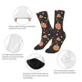 thumbnail image 3 of Honeii Pizzas Mushrooms Print Children's Colorful Socks,Unisex Kids and Toddlers' Cushioned Sock,Kids Athletic Crew Socks,for Everyday Wear and Sports, 3 of 5
