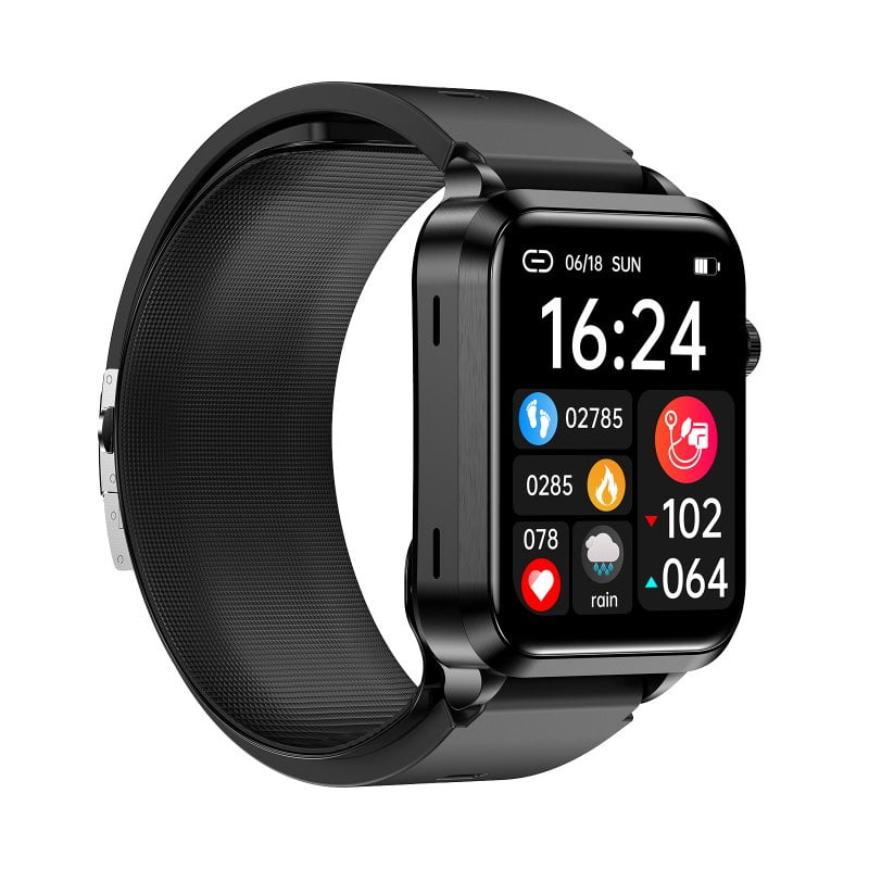 S11 1.91 Inch Smart Watch Blood Pressure Blood Oxygen Heart Rate Sleeping Monitoring Sports Watch Fitness Watch Black
