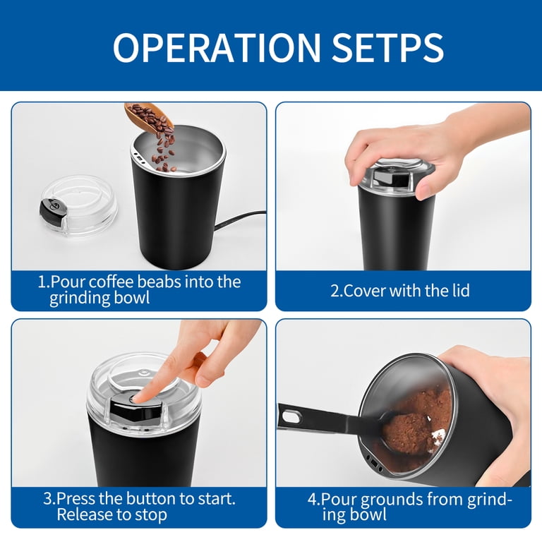tobacco grinder walmart The Weed Wireless Mini Electric Food Rated ty 4 PCS Herb Tobacco Grinder