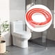 thumbnail image 5 of Bathroom Water Barrier Seal Strip Silicone Water Block Water Stopper Waterproof Strip White/grey 1pcs 30/50mm Height, 5 of 11
