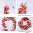 thumbnail image 4 of Bangcool 6.56ft Artificial Vine DIY Realistic Fake Garland with 9.84ft String Light, 4 of 10