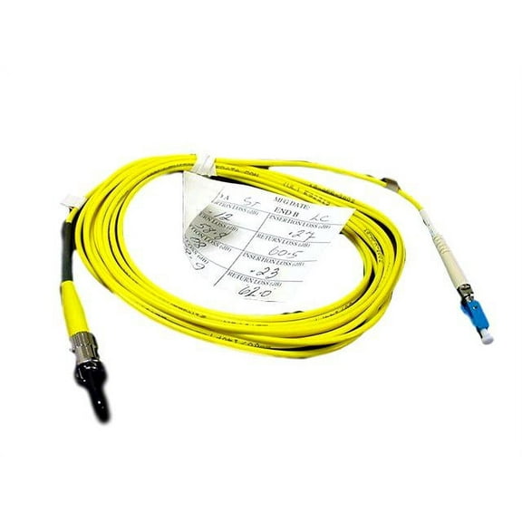 3M Leviton Fiber Optic Singlemode Simplex Patch Cable Cord ST LC SPC SPSTL-S03