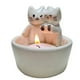 thumbnail image 1 of Cartoon Two Kittens Candle Holder Personalized Crafts Desk Decoration Gift for Birthday Christmas, 1 of 5