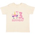 thumbnail image 3 of Inktastic 3rd Birthday Unicorn Girls Toddler T-Shirt, 3 of 5