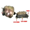 thumbnail image 2 of Hex Autoparts 8" Dual Power Brake Booster Conversion Kit w/ 1" Bore Disc Brake Master Cylinder & Prop for Ford F-100 1957-1972 Ford F Series Truck Dual Brake Booster Kit, 2 of 7