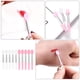 thumbnail image 5 of 10 pinceles portátiles para labios, mini pinceles aplicadores de lápiz labial, accesorio de maquillaje, 5 of 6