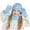 A-Sky Blue336, variant on Bibifish 3 PCS Scarf Hat Glove Sets For Kid Winter Knitted Hat Neck Warmer And Glove Set Trendy Outdoor Boys Girls Warm Three Piece Sets
