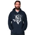 thumbnail image 5 of Texas Everything's Bigger State Shape Hoodie Sweatshirt Women Men Brisco Brands M, 5 of 6