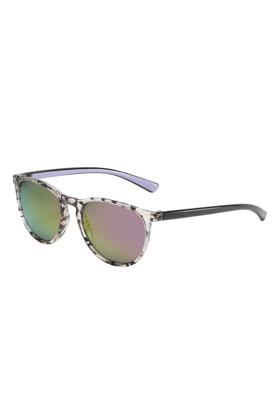 Elisa Polarized Sunglasses for Women with Pink Mirror Lens