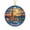 Bangkok Thailand, variant on Rio de Janeiro Travel Map Ornament, Brazil Map Ornament, Travel Souvenir Keepsake Christmas Tree Ornament