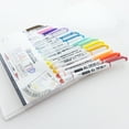 thumbnail image 3 of BAZIC Dual Tip Creative Markers Set, Broad & Fine Point Tips Highlighter, 15 Colors Art Marker Pens, 2-Packs, 3 of 7