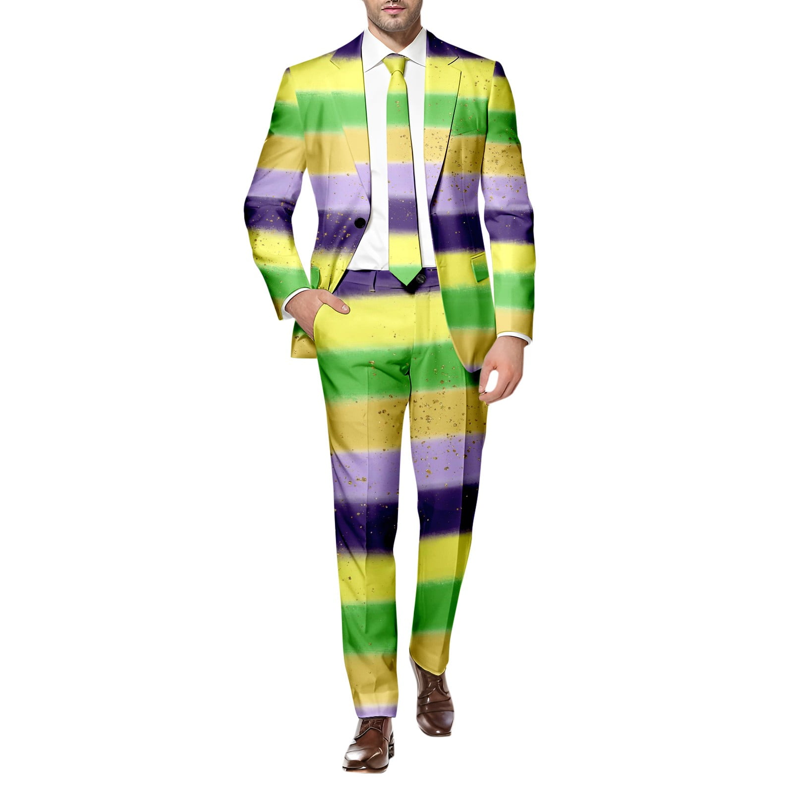 8QIDA Men's Suits Black and Red Mens Purple and Gold 8QIDA Men's Suits Black and Red Mens Purple and Gold