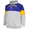 thumbnail image 2 of Men's Fanatics Royal/Gold Golden State Warriors Big & Tall Pullover Hoodie, 2 of 3