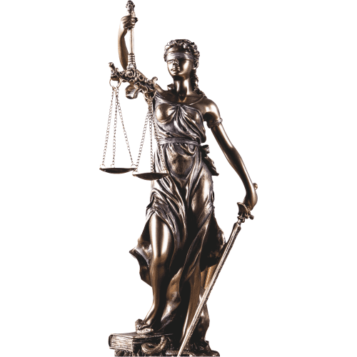 SP13441 Themis Lady Justice For All Law Order Statue Cardboard Cutout Standee Standup