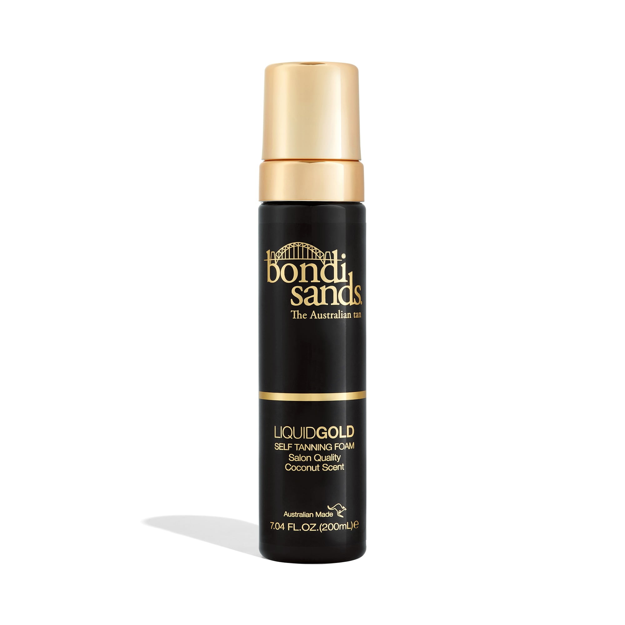 Bondi Sands Liquid Gold Self Tanning Foam for Body and Face 7.04 fl. Oz