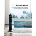 thumbnail image 3 of Better Homes & Gardens BHS2803696710BR 40"" 5 Speed Tower Fan Internal Oscillation (Black), 3 of 5
