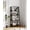 Black, variant on 5-Tier White Ladder Shelf, Wooden Bookshelf Bookcase, Open Display Stand, Freestanding Corner Storage Shelves for Living Room, Home Office, Kitchen, Bedroom, Bathroom, Balcony
