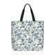 thumbnail image 1 of Easygdp Vintage Blue Floral Bolsa Tote para Mujer, Bolso de Hombro para Trabajo, Playa, Viajes, Compras y Supermercado, 1 of 7