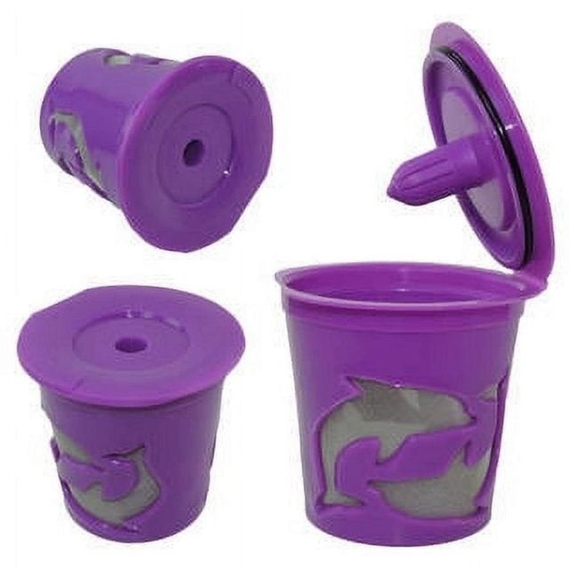 Chok K-cups 2.0 Capsule de Filtre Réutilisable et Rechargeable K-cup pour Cafetières 2.0 & 1.0 Lot de 3