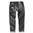 thumbnail image 4 of Jeans For Women 2024 Fashion Women's Fall And Winter Jeans Casual Printing Hole Thickening Pants Gray M, 4 of 7