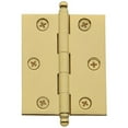 thumbnail image 1 of Baldwin 1080030I Ball Tip Corner Hinge Radius - Set of 2, 1 of 1