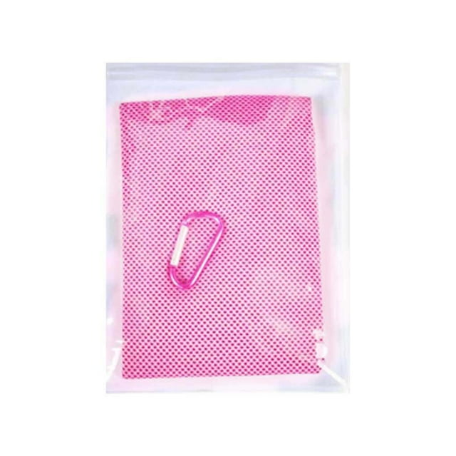 Serviettes Rafraîchissantes Absorption de la Sueur Fournitures de Gym Extérieures Activités Serviette Fraîche pour Course Natation Jogging Entraînement Fournitures de Vacances Rose