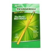 Ticonderoga My First #2 Yellow Pencils, 36 Count