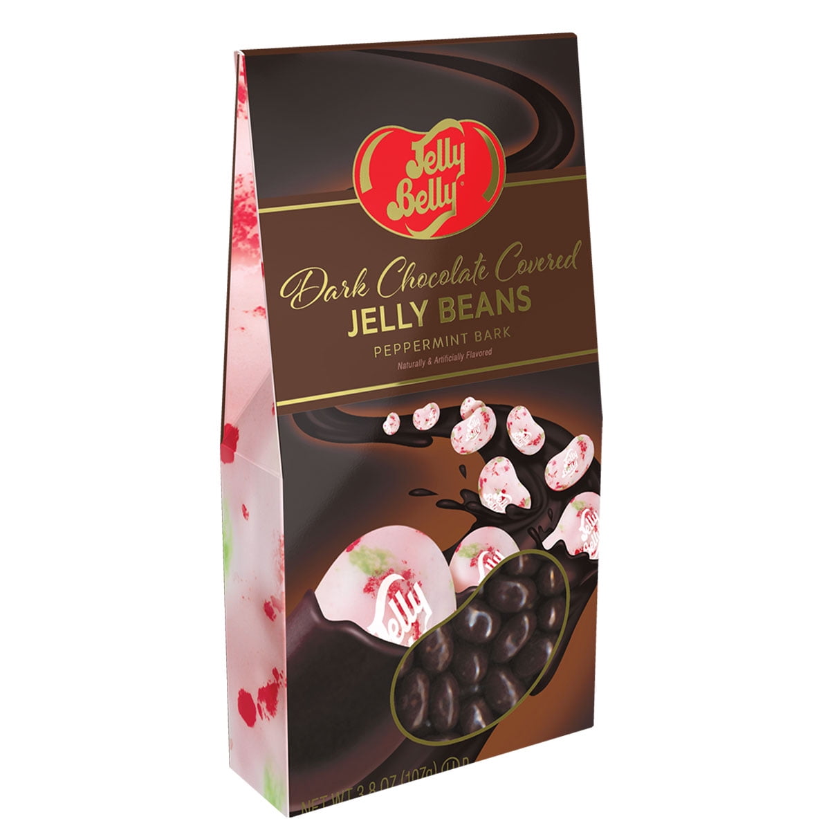 Jelly Belly Dark Chocolate Covered Jelly Beans, Peppermint Bark 3.8