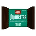 thumbnail image 3 of Only Kosher Candy Premium Dark Chocolate Mint Minuettes, 72% Cacao | Kosher Certified Individually Wrapped Delicious Parve Chocolate, 4.5 Ounce - Pack of 3, 3 of 3