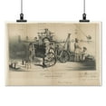 thumbnail image 2 of Print: Boston Firemen. Cleaning The Machine, Plate No. 1, 2 of 4