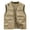 #455-Khaki, variant on Kakii Men's Lightweight Quick Dry Outdoor Multi Pockets Fishing Vest