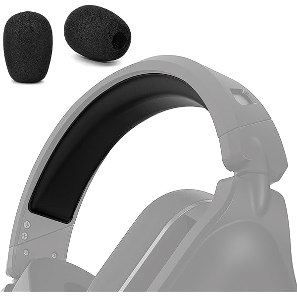 wonima11 Stealth 700 Gen2 Headband and Microphone Foam- defean Replacement Cushions Compatible with Turtle Beach Stealth 700 Gen 2, Stealth 700 Gen 2 MAX Wireless Gaming Headset.