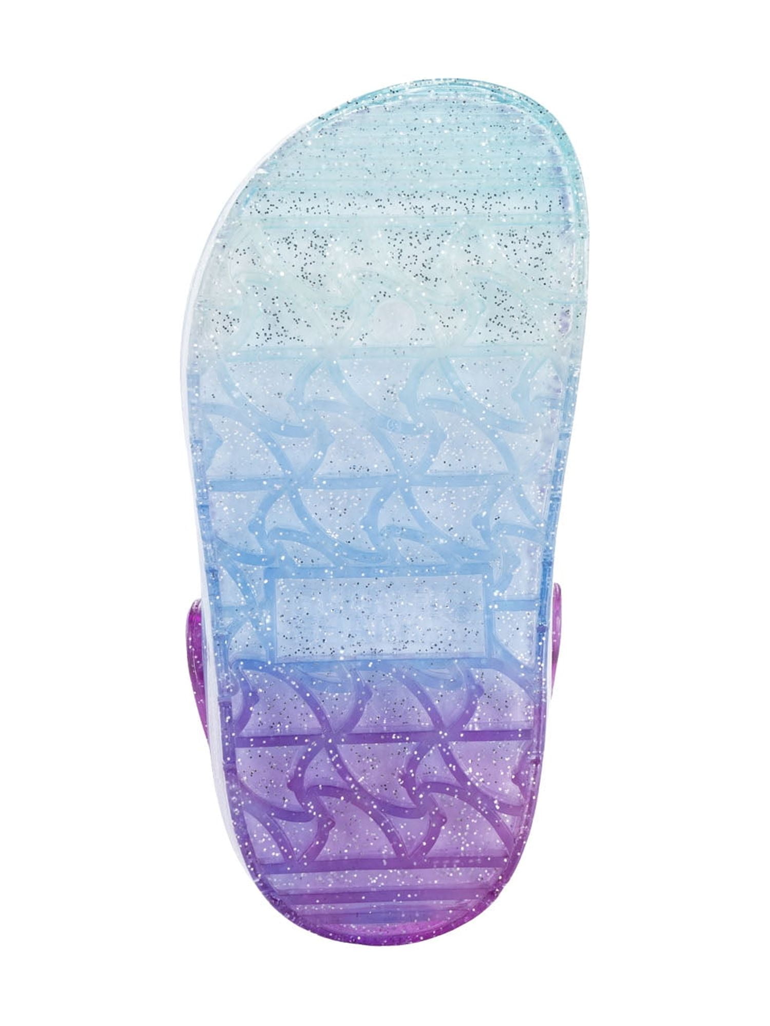 Rugged Shark Toddler, Little, and Big Girls Jelly Clog