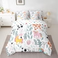 thumbnail image 2 of Homewish Cartoon Unicorn 7pcs Bedding Comforter Set for Preppy Children Kids,Dreamy Princess Queen Bedding Sets Super Cozy,Kawaii Animal Queen Sheet Sets,Luxury Bedroom Decor,Reversible, 2 of 8