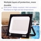 thumbnail image 2 of Proyector LED de 200 W para Iluminación Interior y Exterior, 6500 K, 220 V, IP66, para Pared, Garaje, Gimnasio, Calle., 2 of 8