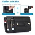 thumbnail image 5 of Funda con ranura para tarjetas oculta para iPhone 11, antigolpes, antideslizante, protección para cámara y correa de lazo., 5 of 5