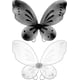 thumbnail image 1 of JM 2 piezas de aderezo de alas de hada y mariposa JM RV021031-00834SDJ, 1 of 5