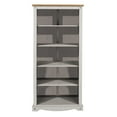 thumbnail image 2 of Wood Bookcase 5 Shelf Corona Gray | Furniture Dash, 2 of 5