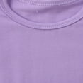 thumbnail image 4 of Infant Toddler Baby Girl Top Basic Plain Ruffle T-Shirt Blouse Casual Clothes, 4 of 4